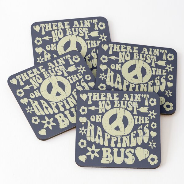 Item preview, There Aint No Rust On The Happiness Bus designed and sold by CoolYule.