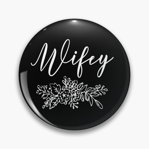 Item preview, Wifey floral wedding gift for new bride designed and sold by FreckledBliss.