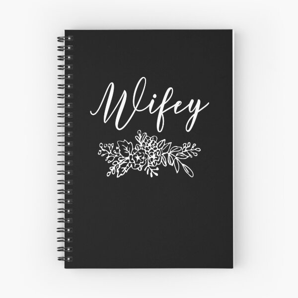 Item preview, Wifey floral wedding gift for new bride designed and sold by FreckledBliss.