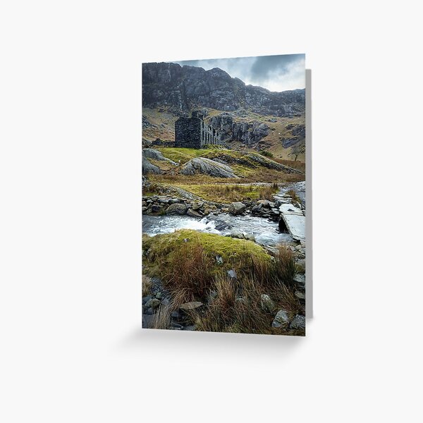 Cwmorthin Barracks Greeting Card