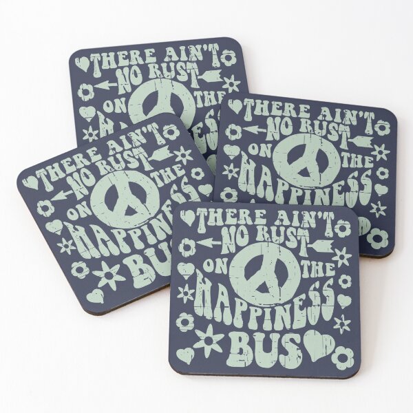 Item preview, There Aint No Rust On The Happiness Bus designed and sold by CoolYule.