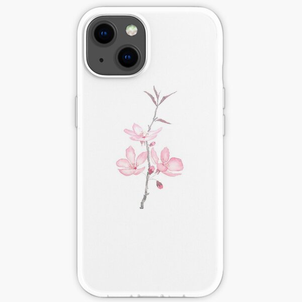 pink cherry blossom macro 2018 iPhone Soft Case