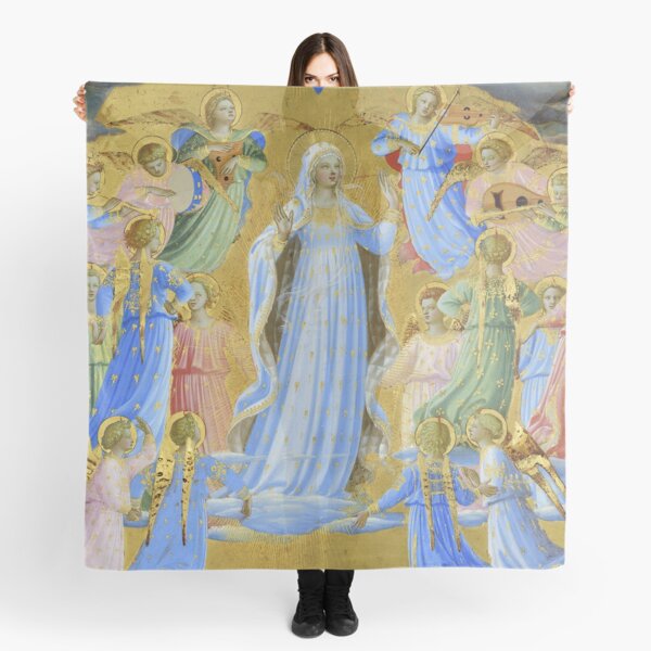 Item preview, Fra Angelico (Guido di Pietro) "The Dormition and Assumption of the Virgin" 1 designed and sold by Alexandra Dahl.