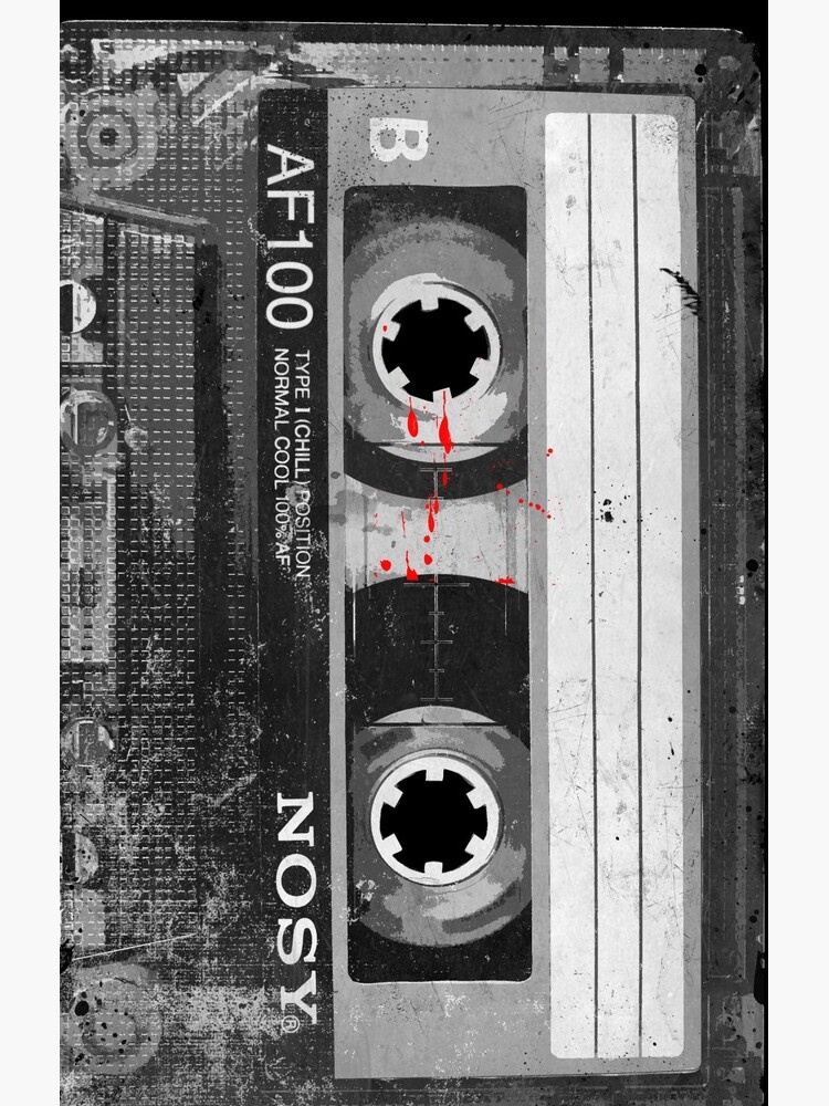 Grunge Cassette Tape (Vertical) by ce54r
