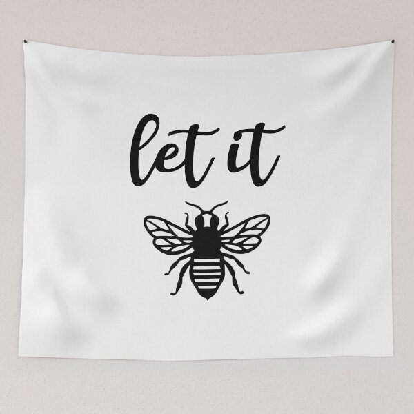 Item preview, Let it Bee Saying Retro Graphic Save Bees Honey Protect Cute design designed and sold by CreatedByHeidi.
