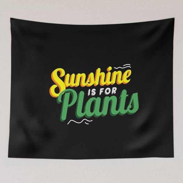 Item preview, Sunshine Is For Plants Goth Black Gothic Emo designed and sold by MooonTees.