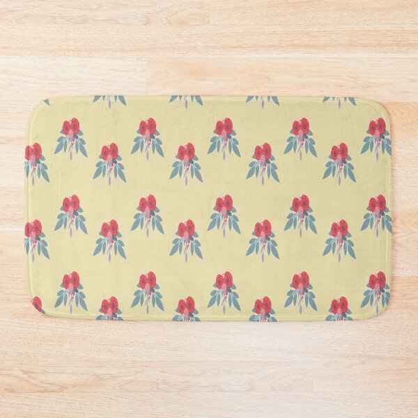 Item preview, Trendy flowers brown pattern designed and sold by tetibright.