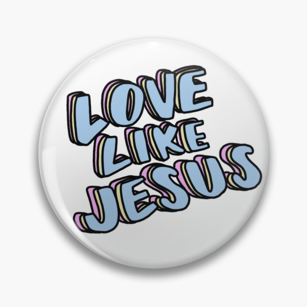 Love Like Jesus Stickers PNG