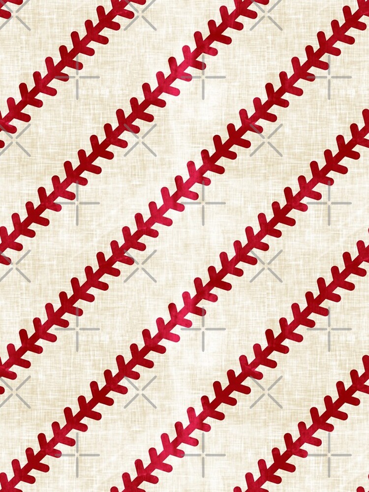 Vintage Baseball - baseball stitch by littlearrow
