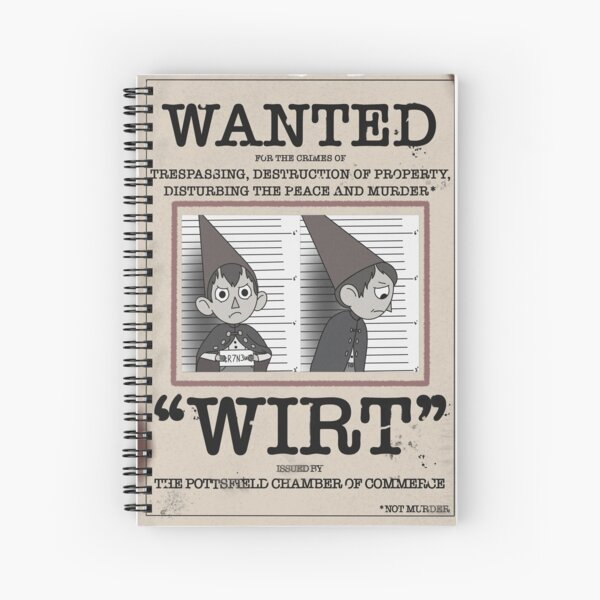 Pottsfields most Wirt-ed Spiral Notebook