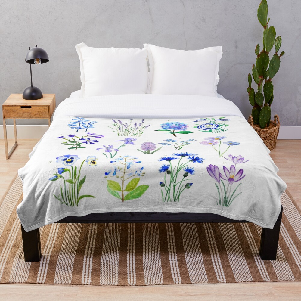 Wisteria Butterfly Birds Floral Duvet Quilt Cover Floral Bedding Set ...