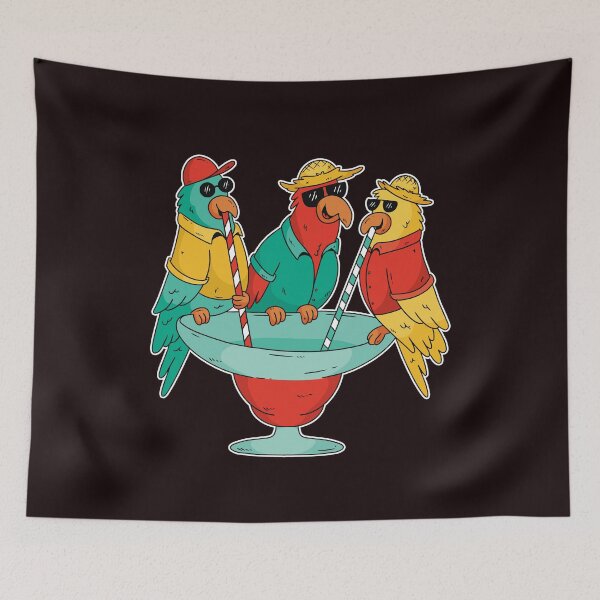Item preview, Parrot Happy Hour designed and sold by Diane Gotti.