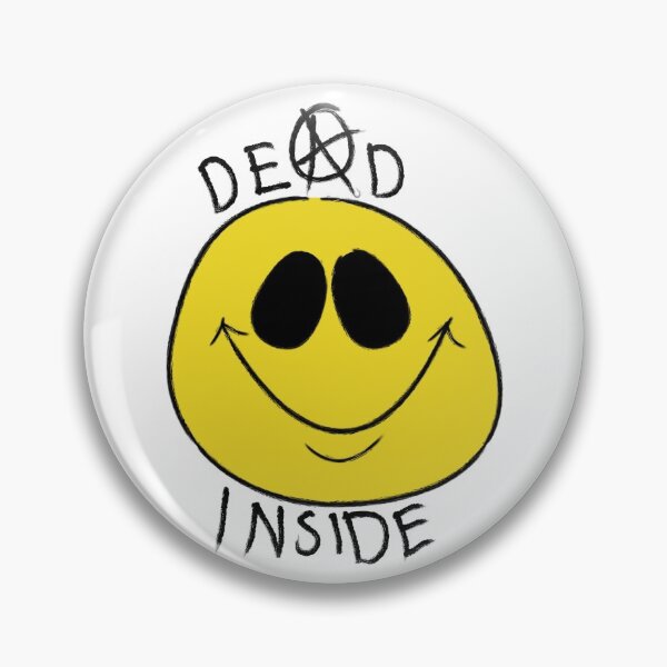 Item preview, Dead Inside Smiley Face designed and sold by KDNK.