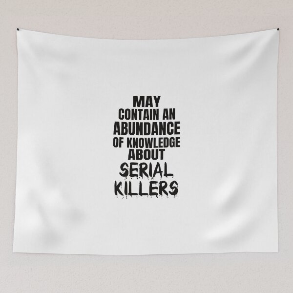 Item preview, SERIAL KILLER: Knowledge About Serial Killers designed and sold by AndreasMei.