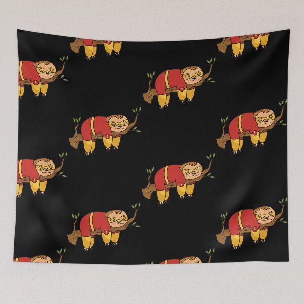 Item preview, superhero sloth  designed and sold by pirminio.