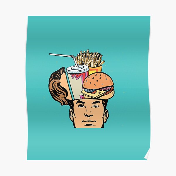 Junkfood - Fast food lover Poster