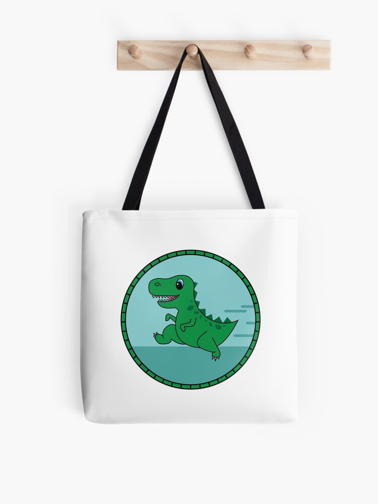 Running Motivation Dinosaurs Runner Dino' Tote Bag