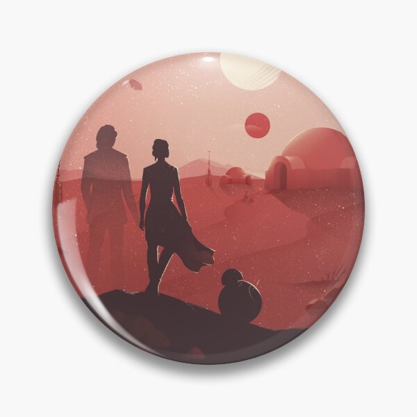 SW Tatooine Sunset Pin