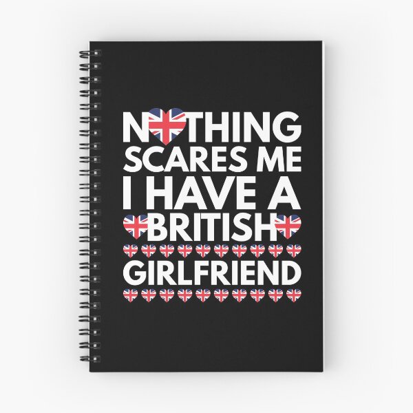 Item preview, Nothing Scares Me, I have a British Girlfriend designed and sold by HelloFromAja.