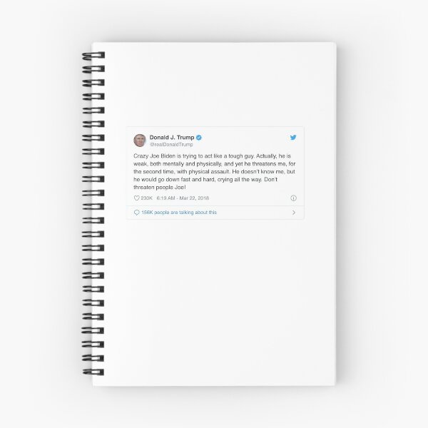 Item preview, Donald Trump Crazy Joe Tweet designed and sold by kingroy.