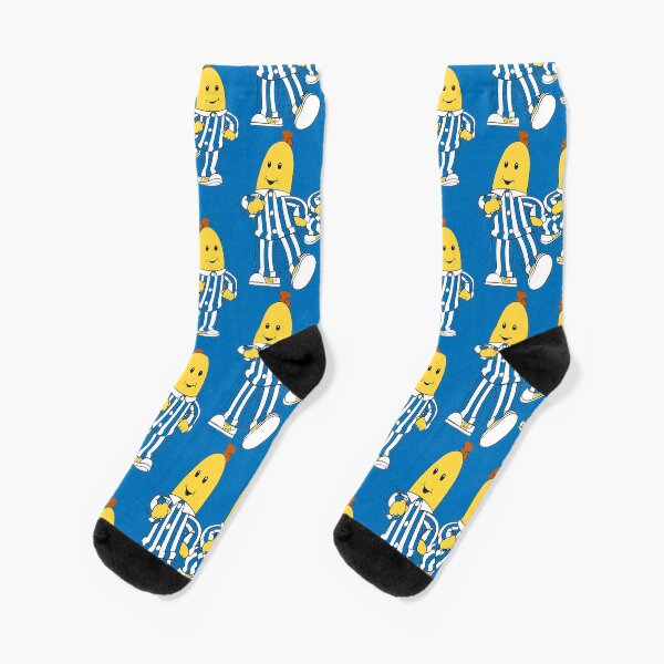Silly Bananas Pyjamas - They Are Coming Down - Cute Australian Nostalgic Kids Gift - Classic Australia Socks