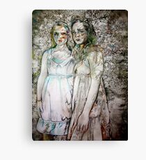 Twin Sisters Canvas Print