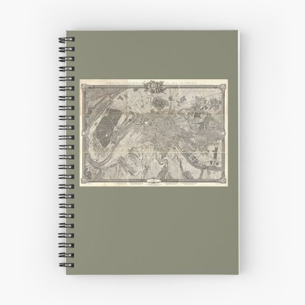 Item preview, Antique Environs of Paris Map / 1700's / Great Print Quality / Paris Map designed and sold by FuzzyHoney.