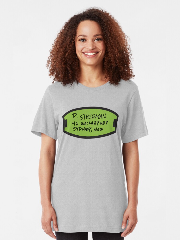 p sherman t shirt