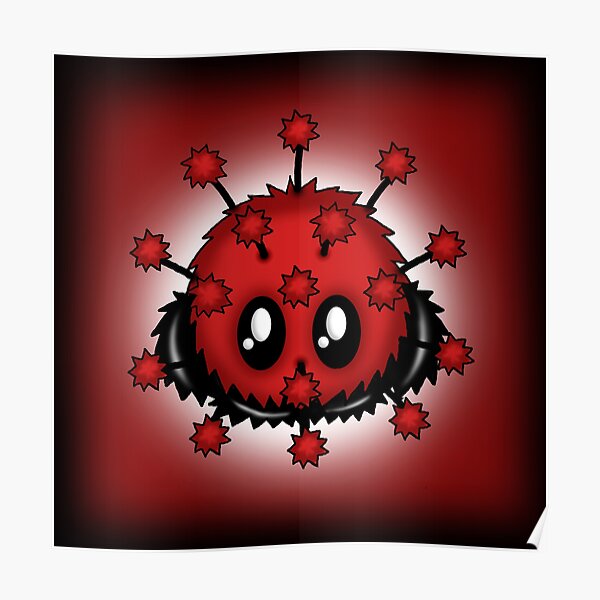 Kleiner Virus Poster