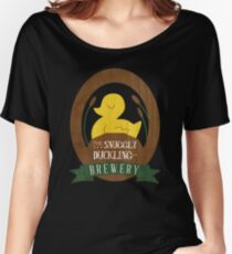 The Snuggly Duckling Brewery Women's Relaxed Fit T-Shirt