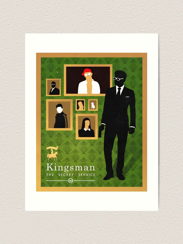 Alternate view of Kingsman: poster Art Print
