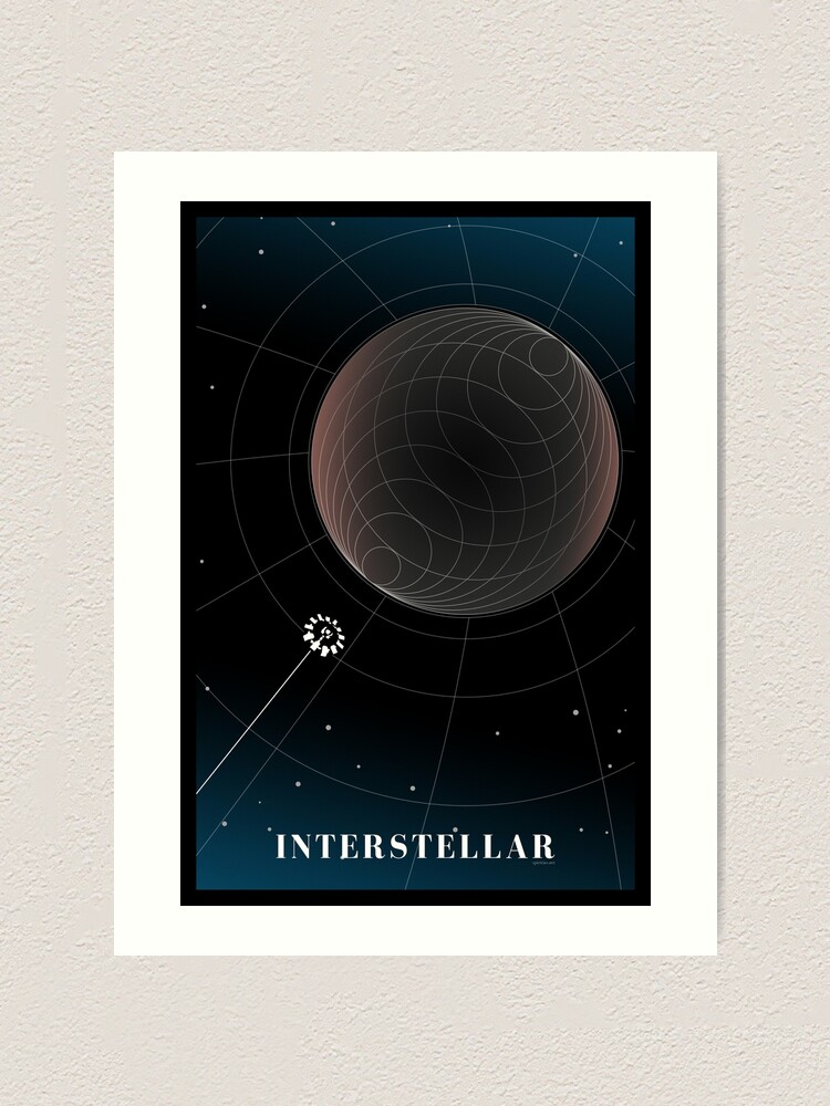 Alternate view of Interstellar Art Print