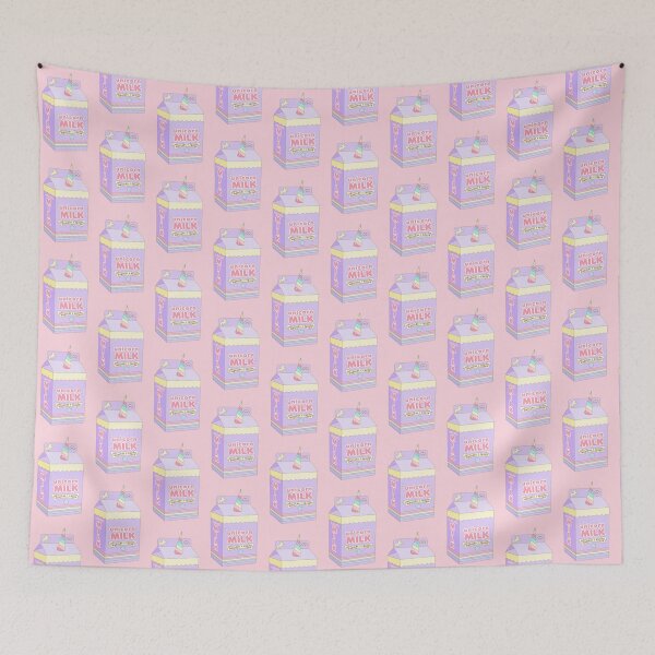 Item preview, Kawaii Unicorn Milk Carton designed and sold by Jamie B.