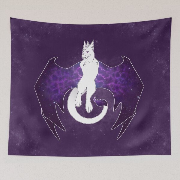 Item preview, Lightning in Her Wings - Galaxy Wyvern -  designed and sold by InvertSilhouett.