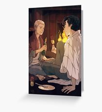 fireplace Greeting Card