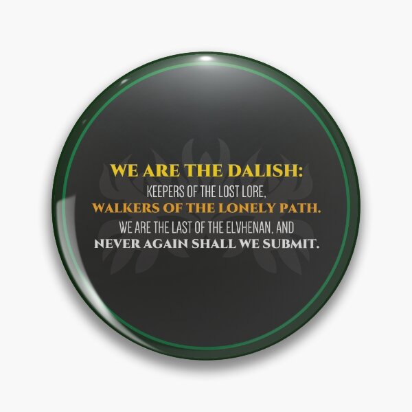 Item preview, We Are The Dalish - Dragon Age Origins Typography designed and sold by Yannick Toney.