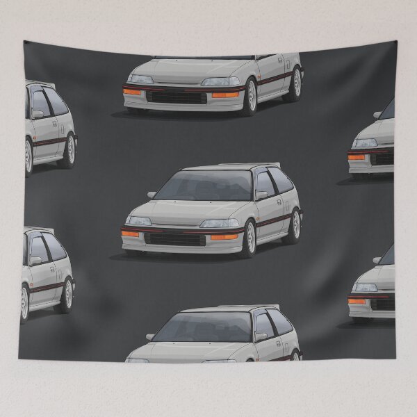 Item preview, Civic EF hatch Grey ver1 designed and sold by ArtyMotive.