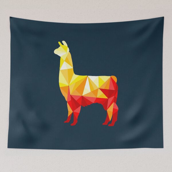 Item preview, Llama Color Drama designed and sold by Bricke.