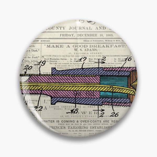 Item preview, Pen art on The Derby Gazette magazine 04 designed and sold by drawspots.