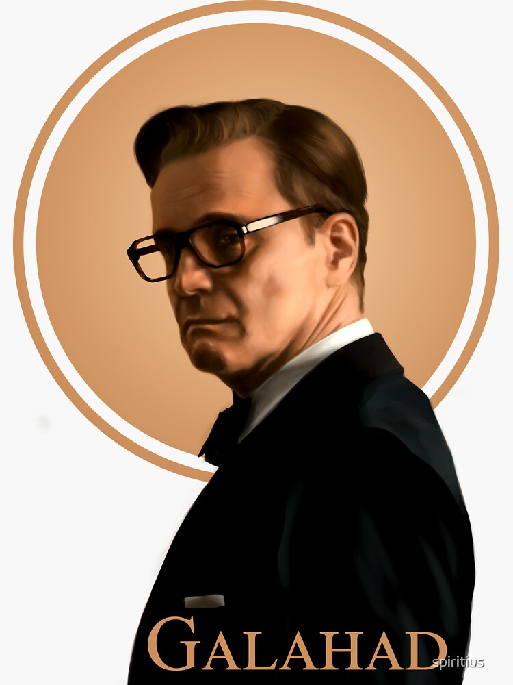 "Kingsman Galahad" Sticker for Sale by spiritius Redbubble