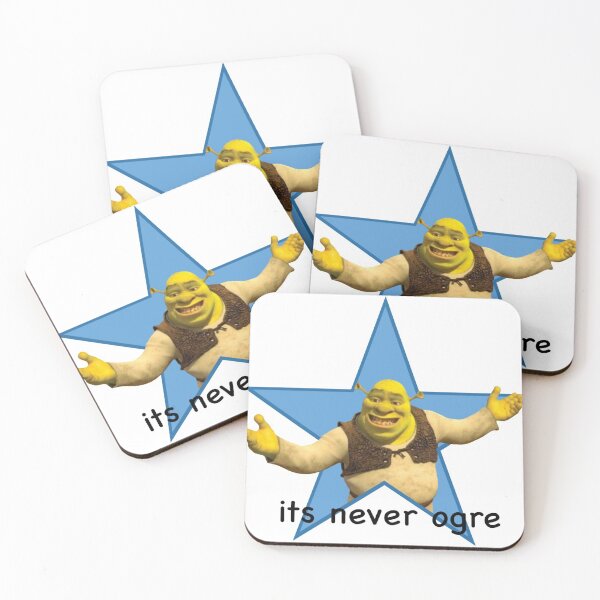 Item preview, Its never ogre shrek designed and sold by DoodlesnNoodlez.