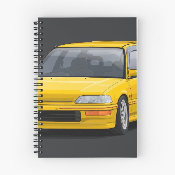 Item preview, Civic EF hatch yellow ver1 designed and sold by ArtyMotive.