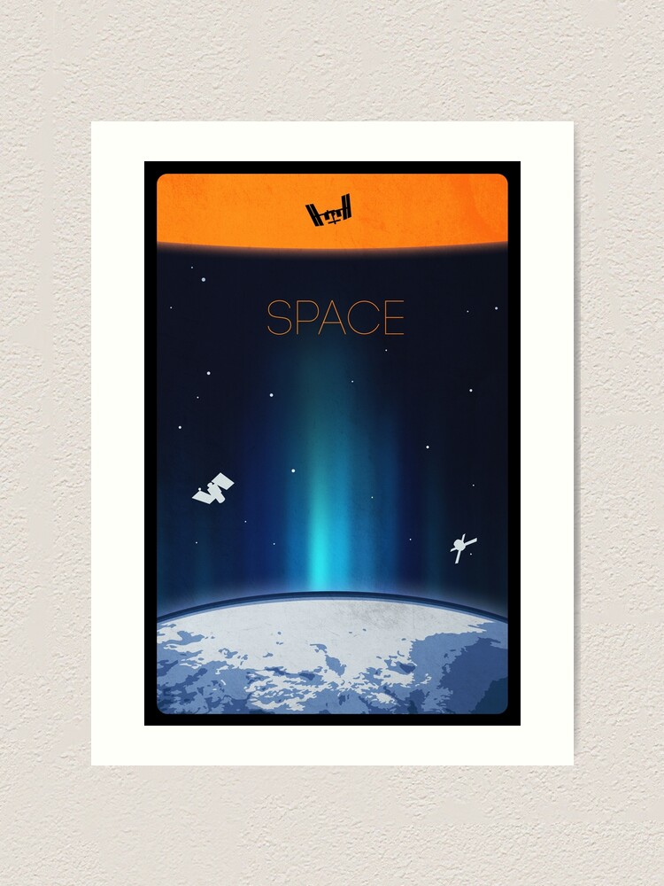 Alternate view of Space Art Print
