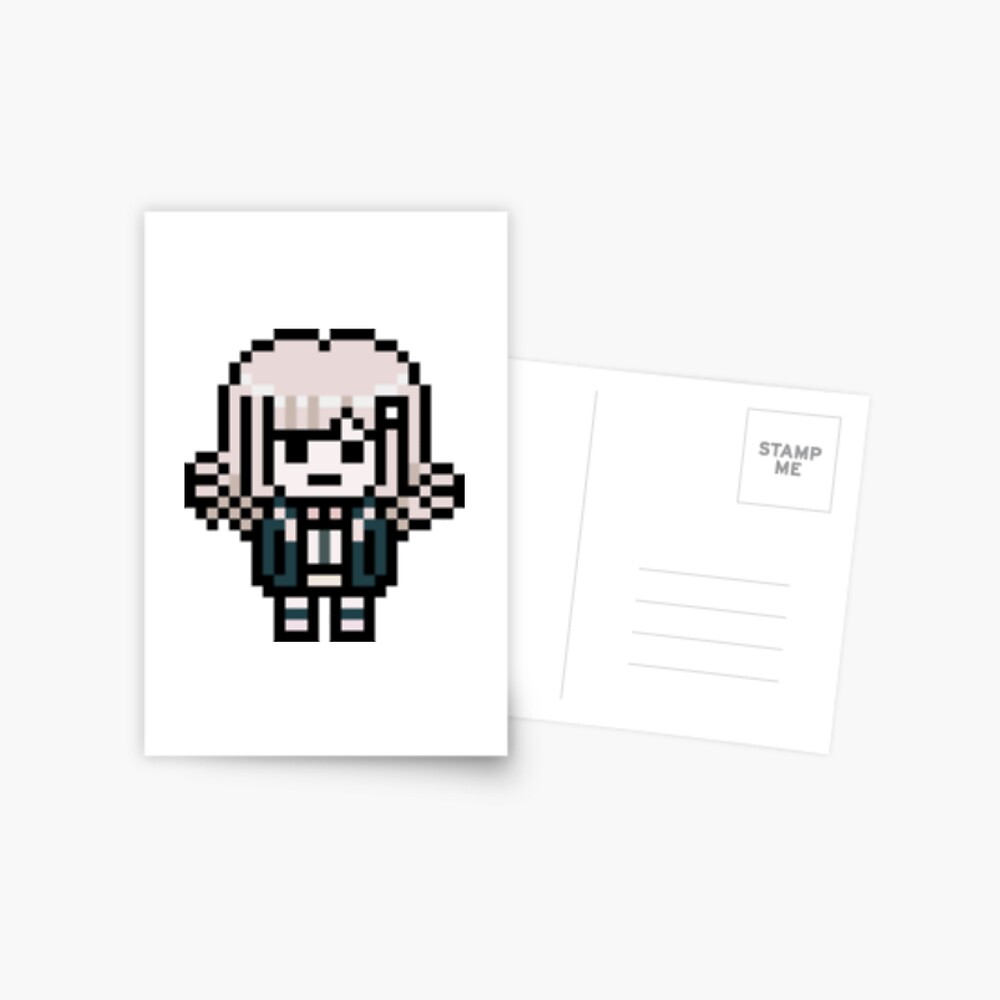 "Chiaki Nanami Pixel Sprite" Postcard by ellalune | Redbubble