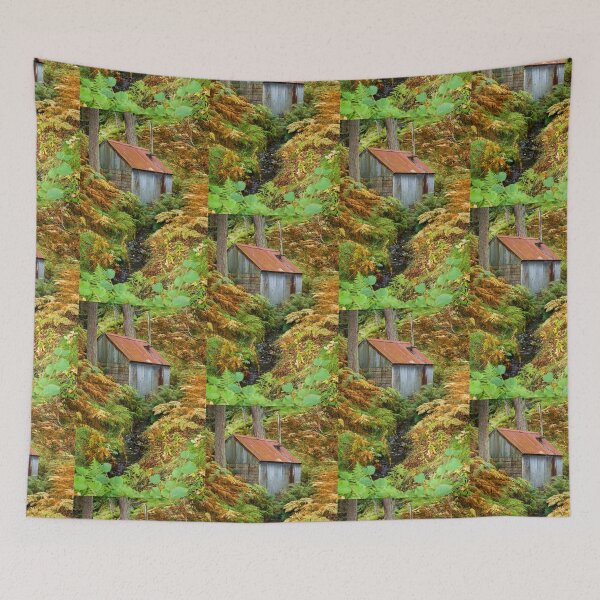 Item preview, Rusty Woodland Hut (1)  Bala, Snowdonia designed and sold by heidipics.