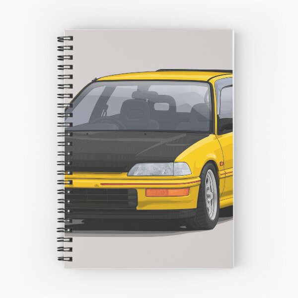 Item preview, Civic EF hatch yellow ver2 designed and sold by ArtyMotive.