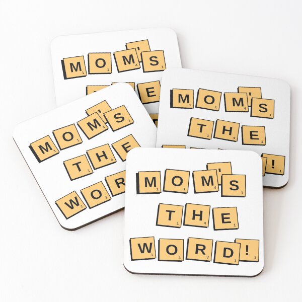 Item preview, Moms The Word designed and sold by QuirkyTease.