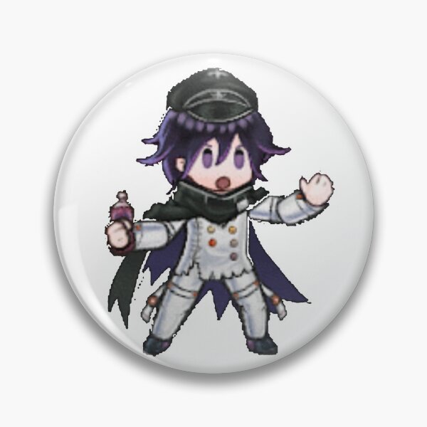 Item preview, Kokichi Ouma with cape and fanta Pixel Art designed and sold by ellalune.