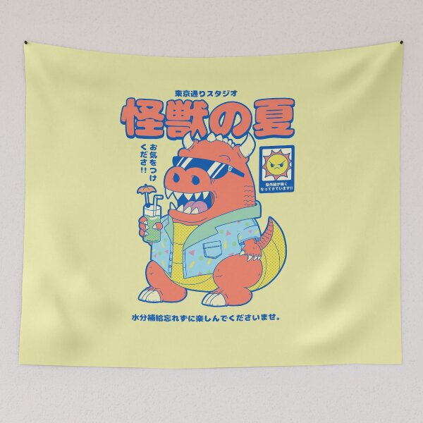 Item preview, Kaiju's Summer designed and sold by Tokyo-Dori Studio .
