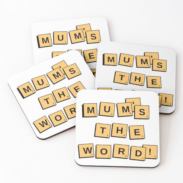 Item preview, Mums The Word designed and sold by QuirkyTease.